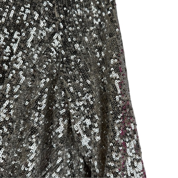 NEW GENERATION LOVE ALLEGRA SEQUIN JUMPSUIT 3/4 SLEEVE SHORTS SZ L - Picture 5 of 11